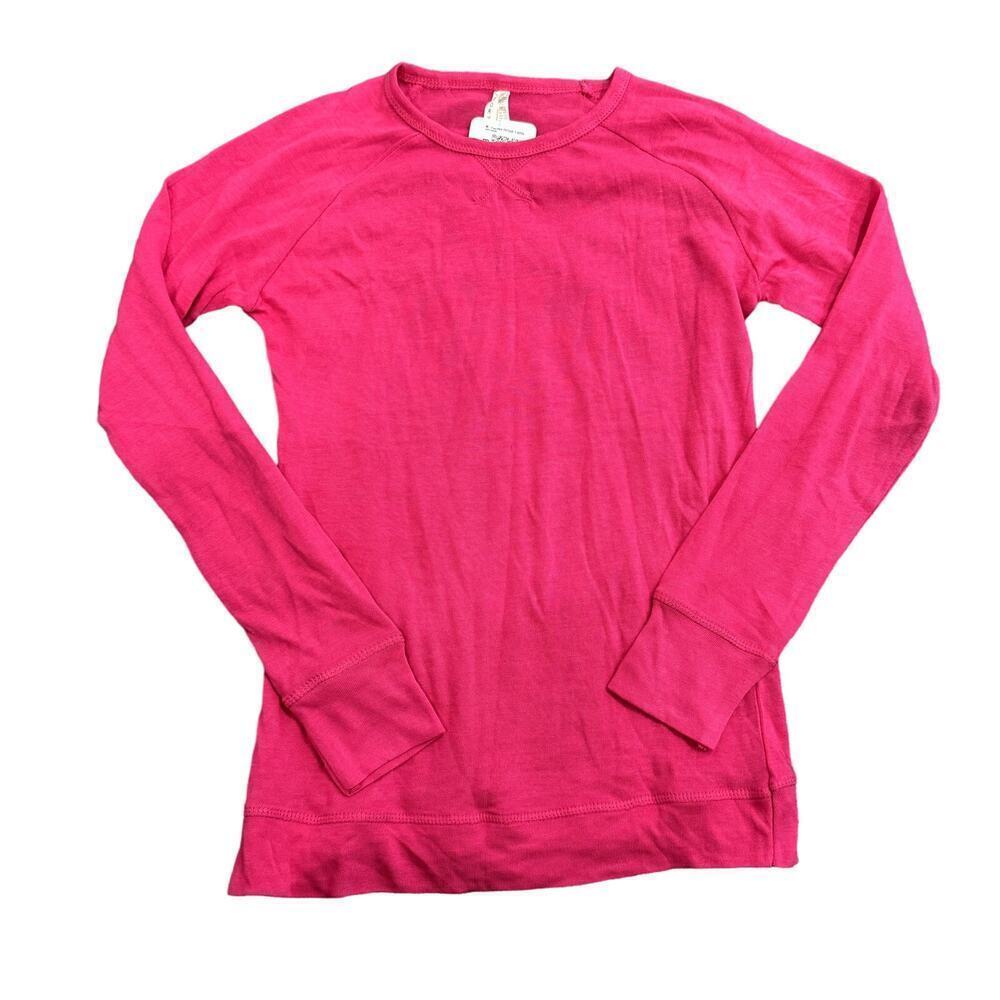 Col Story Long Sleeve T-Shirt in Pink, Size M​​​​
